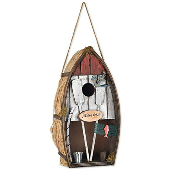 Bright Red and Green Sunset Vista Designs 93641 Gnome Collection Birdhouse 